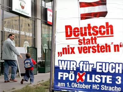 FPÖ-Wahlwerbung